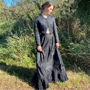 Black Victorian Petticoat - Etsy