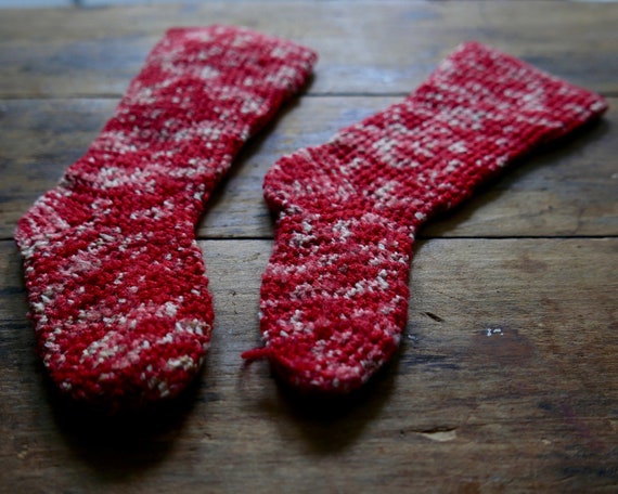 Antique Primitive Child's Socks