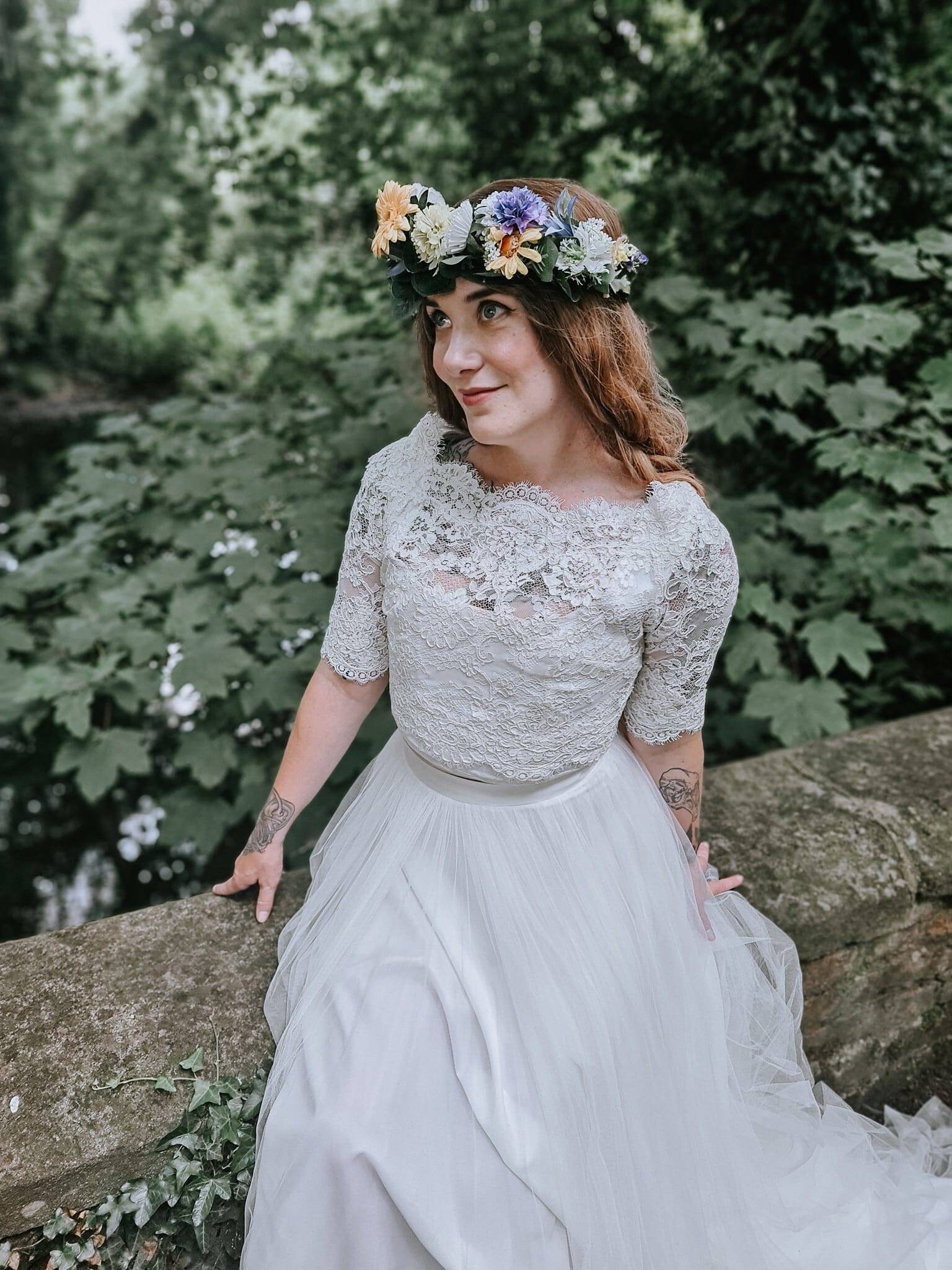 boho bolero wedding