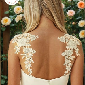 Pretty Lace Shoulder Straps, Wedding Dress Straps