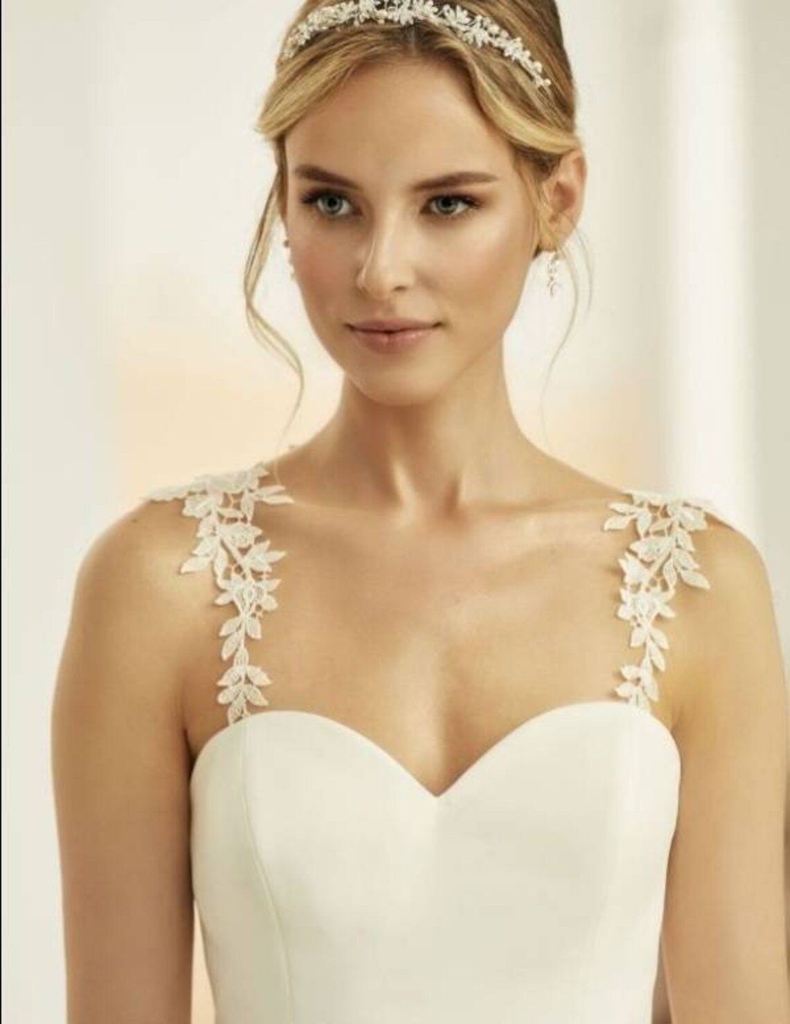 Pretty Lace Shoulder Straps Wedding Dress Straps Etsy