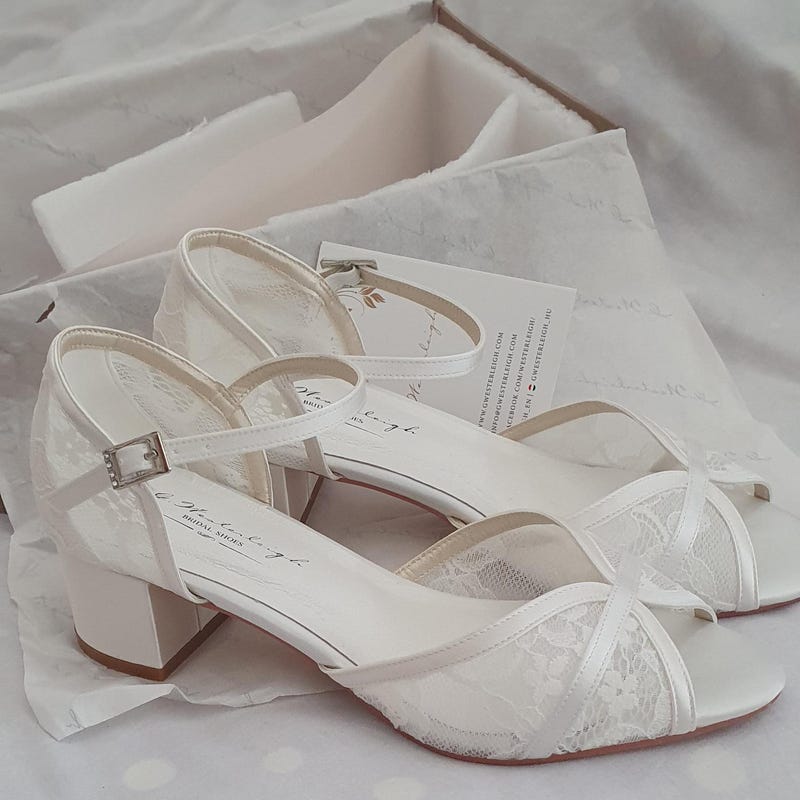 Lace Bridal Shoes - Etsy