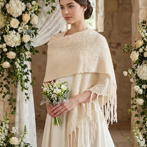 Bridal wedding wrap, wedding shawl, cover up