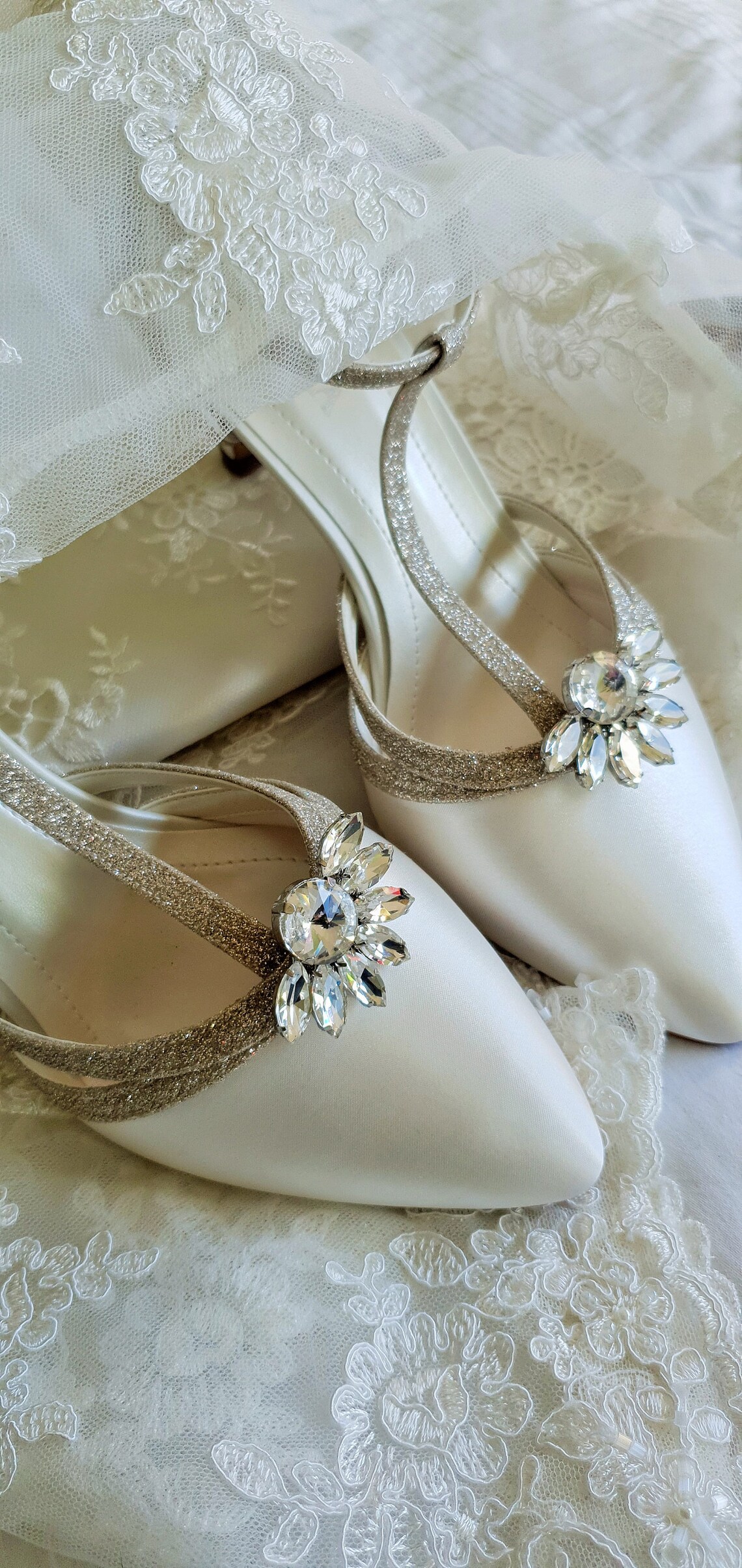 Vintage Inspired Crystal Bridal Shoe Clips Wedding Shoe Clips - Etsy