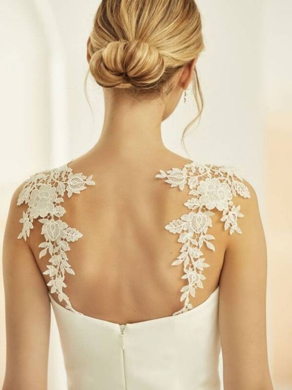 Pretty Lace Shoulder Straps, Wedding Dress Straps