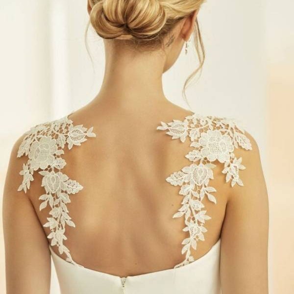 Pretty Lace Shoulder Straps, Wedding Dress Straps