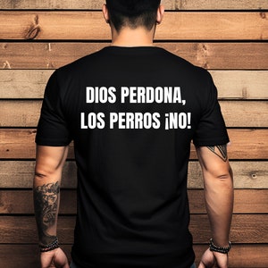 T-shirt black perros del mal personalizada zdjęcie 2