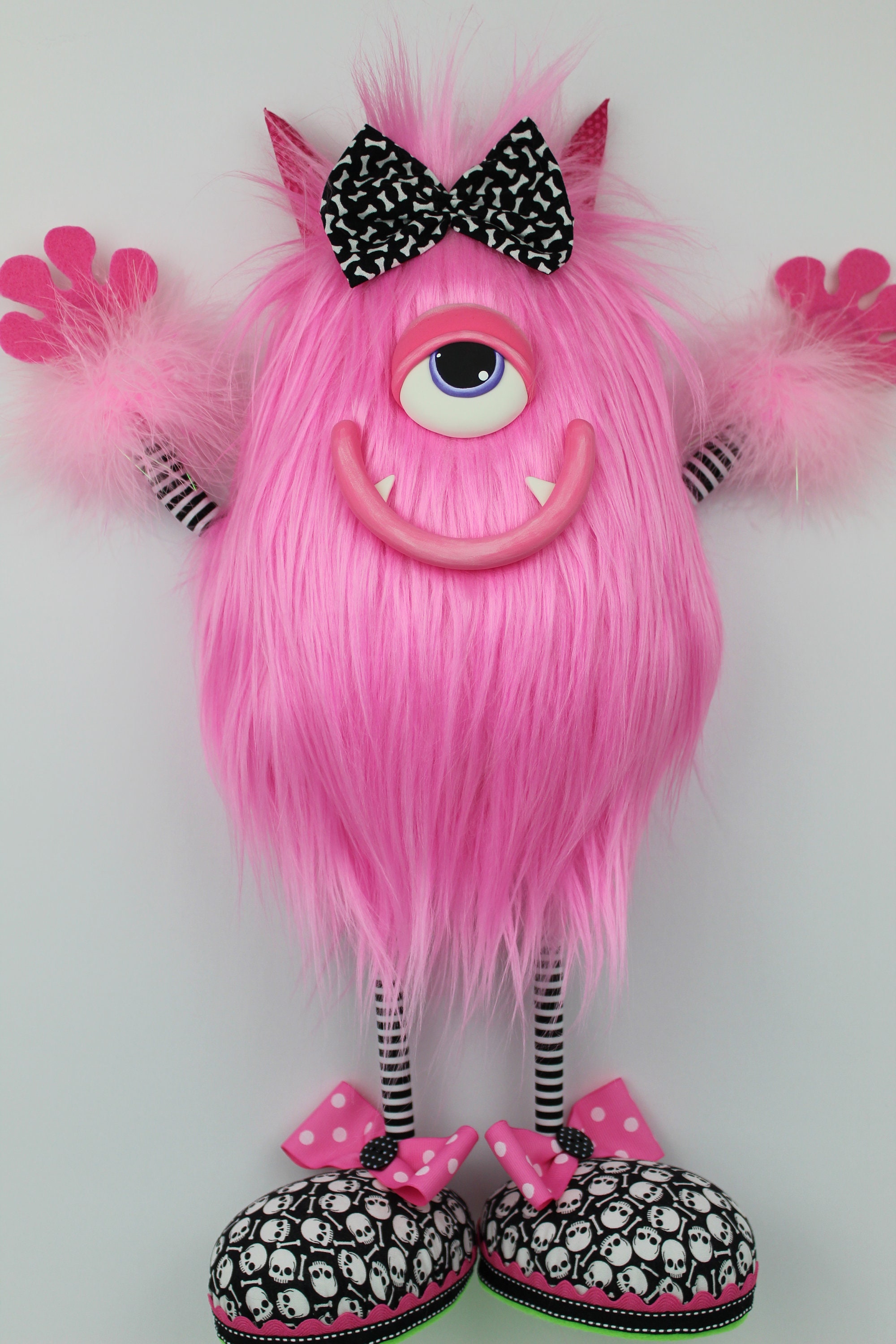 Monster Wreath Attachment, One Eyed Monster, Halloween Wreath