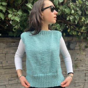 Knit Vest Pattern