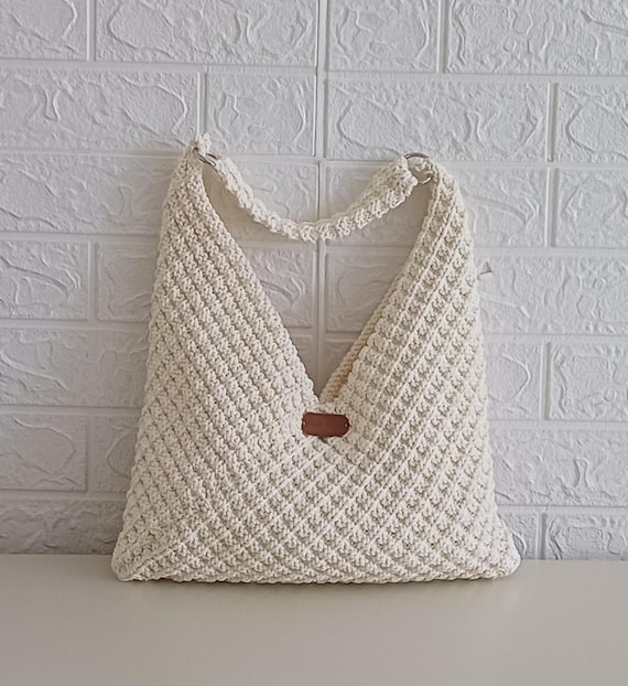 Knit Bag Pattern: Beginner-Friendly Project (English PDF)