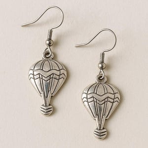 Whimsical Balloon Drop Earrings – Stainless Steel Hooks