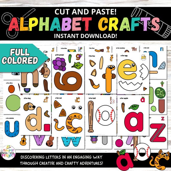 Lowercase Letter Craft Printable