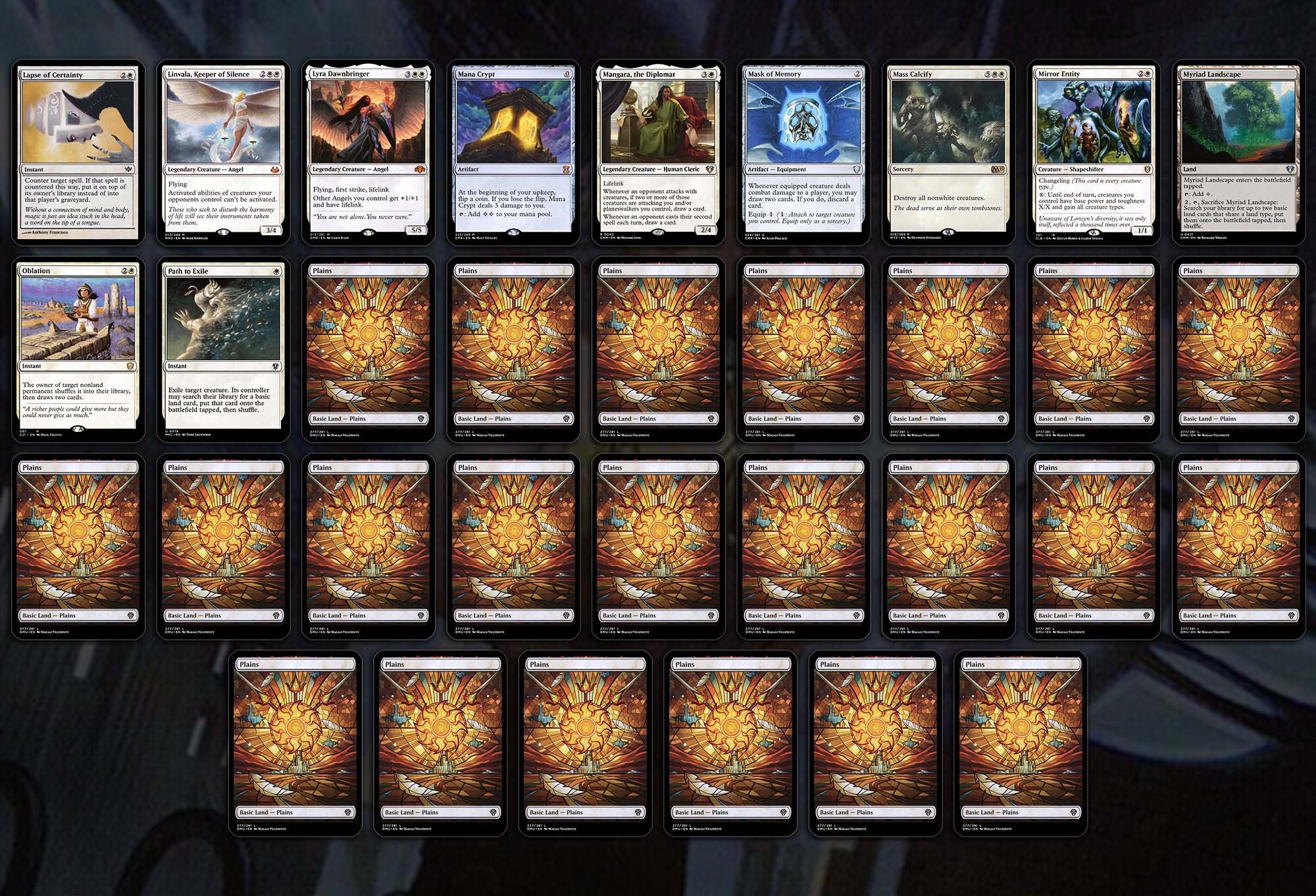 Giada, Font of Hope Full Cedh Deck 100cards Battleready & Playtested Etsy Australia