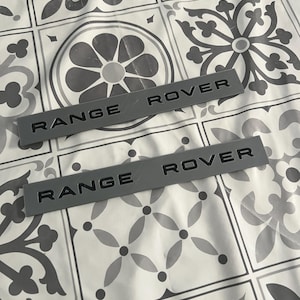 Side Badge Range Rover Classic Logo