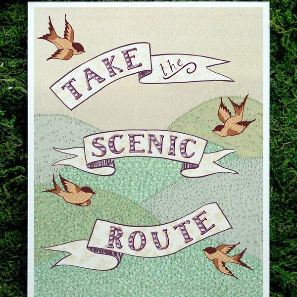 Scenic Route 8x10 print