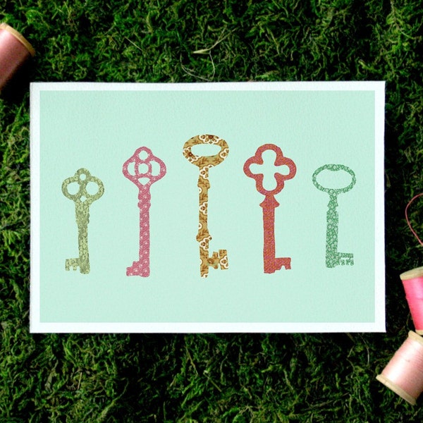 Keys 5x7 print