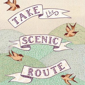 Scenic Route 8x10 print image 2