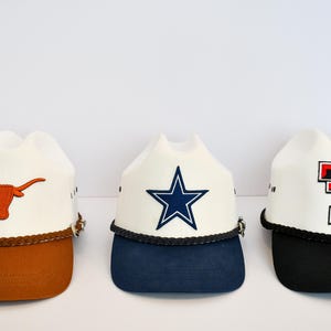 Custom Cowboy Cap with Patch (Half Cowboy Hat + Half Ball Cap)