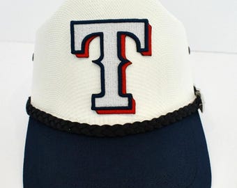 Texas Rangers Cowboy Cap: Half Cowboy Hat/ Half Ball Cap