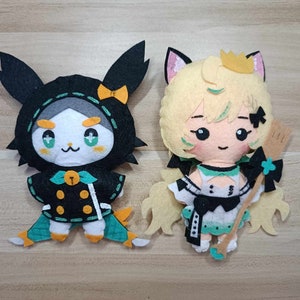 Custom Felt Doll:  5 inch - Anime, K-Pop, Video Game, OC, Gift