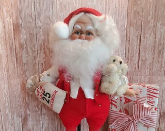 ヴィンテージ サンタ クリスマス ドール 1990 年代 グッズ ブリンの