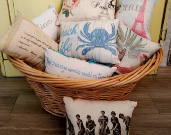 Wholesale Lot Decorative Petite Throw Pillows For Gift Shop