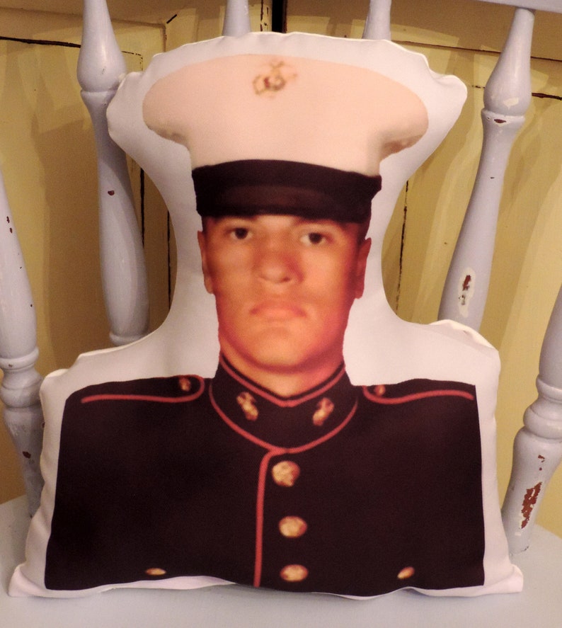 Personalized Armed Forces Military Photo Gift Pillow Army Etsy