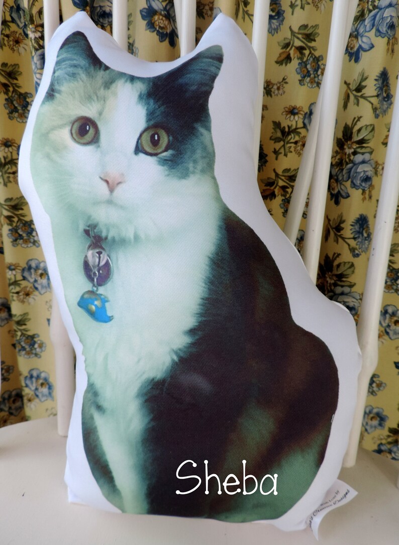 Huggable Pet Photo Pillow 1 or 2 Sided Personalized Custom Etsy