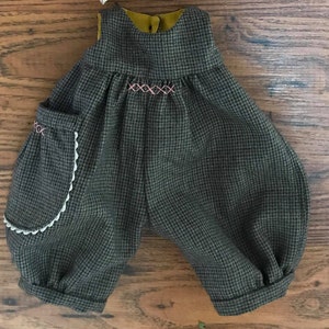 Hawthorn Dungarees Doll Clothing Pattern by Meadowfinch image 7