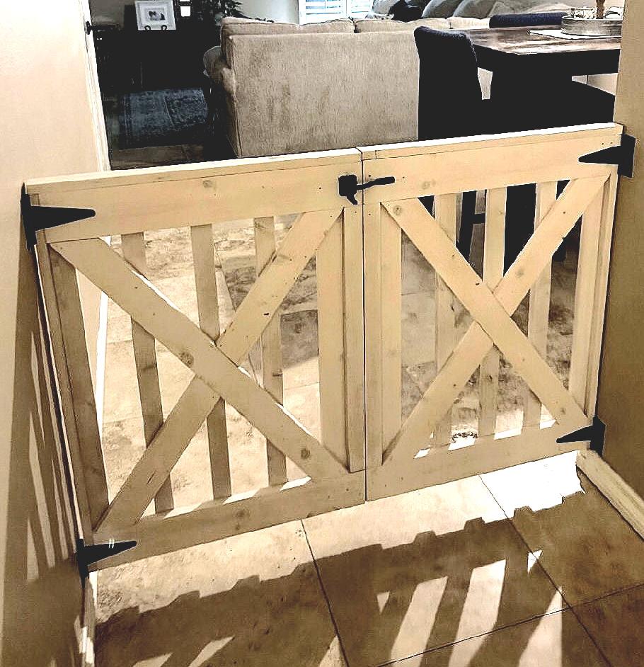 Gate Hardware Diy Sliding Pet Gate Baby Gates Half Door Pet Gate