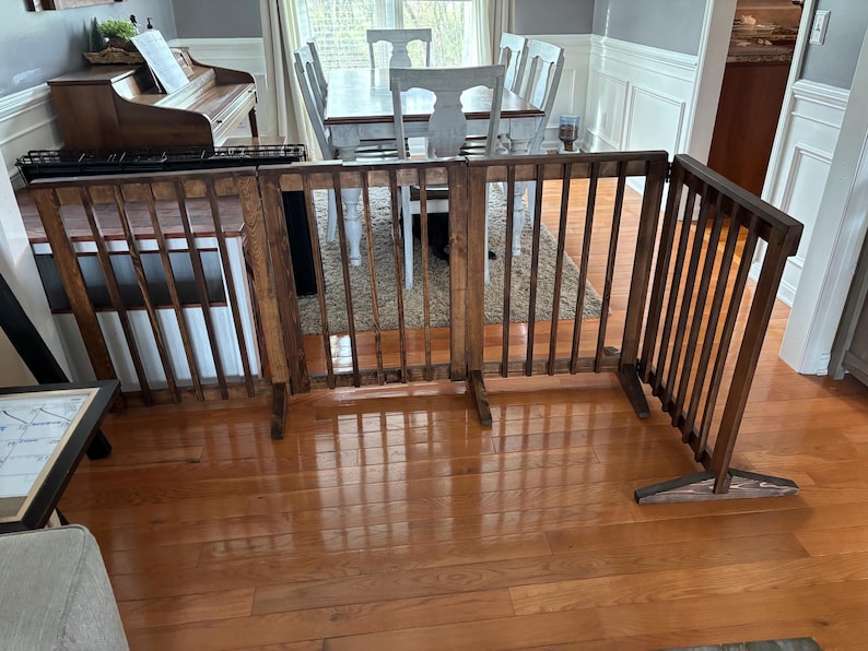 Thumbnail for Customizable Pet Gate For Apartment Tiny Space