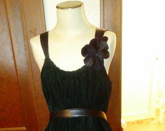 Black Velvet Dress