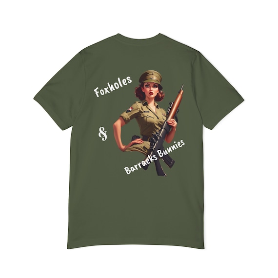 Foxholes and Barracks bunnies T-shirt
