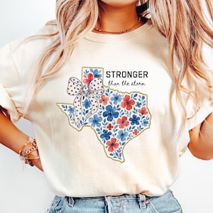 Texas Strong, Comfort Colors® Texas Hill Country Strong Flood Disaster Relief Shirt, Hill Country Flooding,  Guadalupe River Flood relief