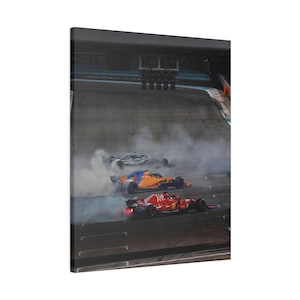 CHAMPIONS F1 Canvas / F1 Wall Art / Gift for F1 Fans