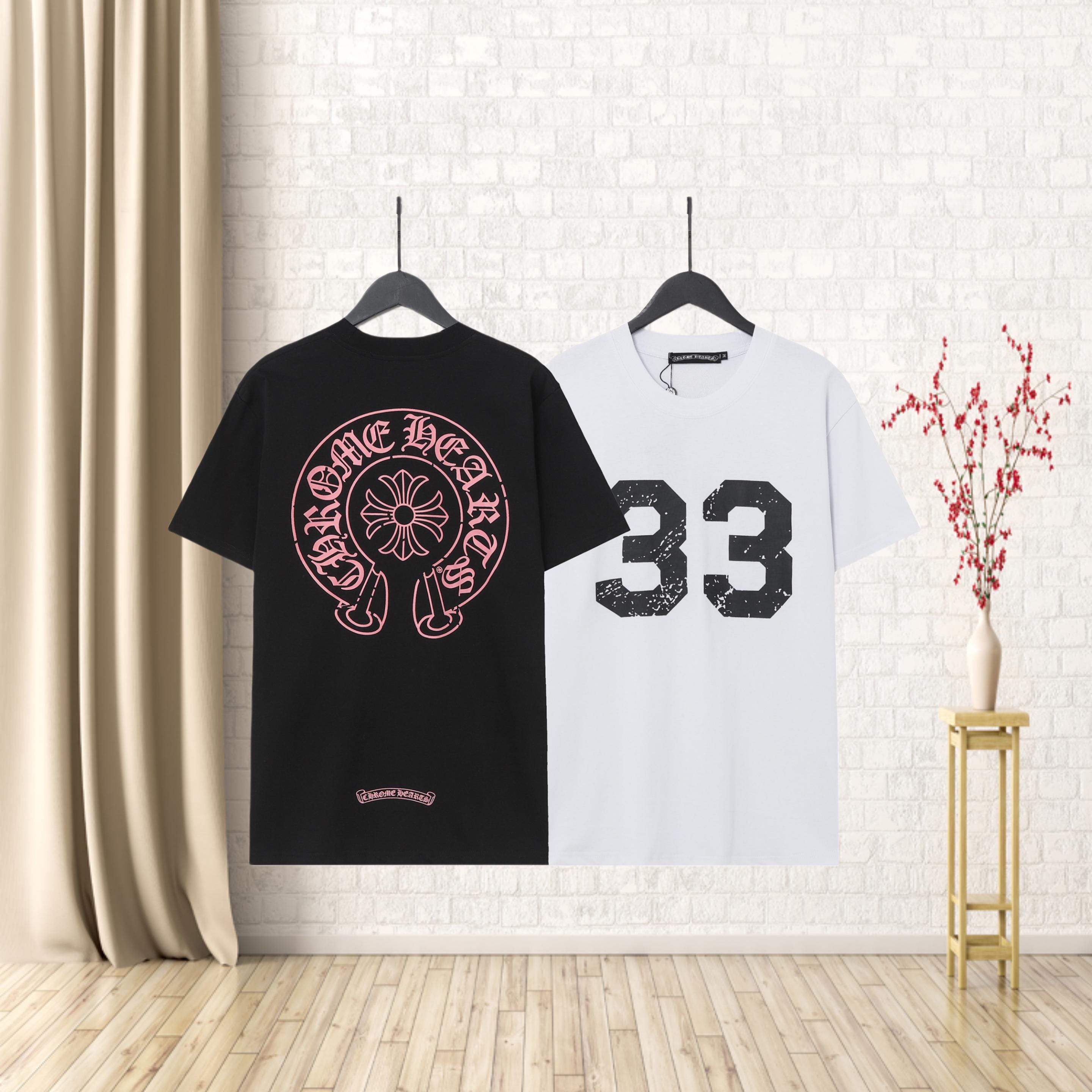 Chrome Hearts T-shirt,vintage Cross T-shirt,couple