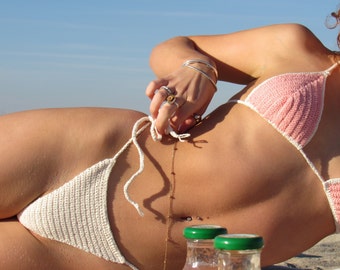 Crochet Bikini BOTTOMS - Handmade, crochet bikini bottoms