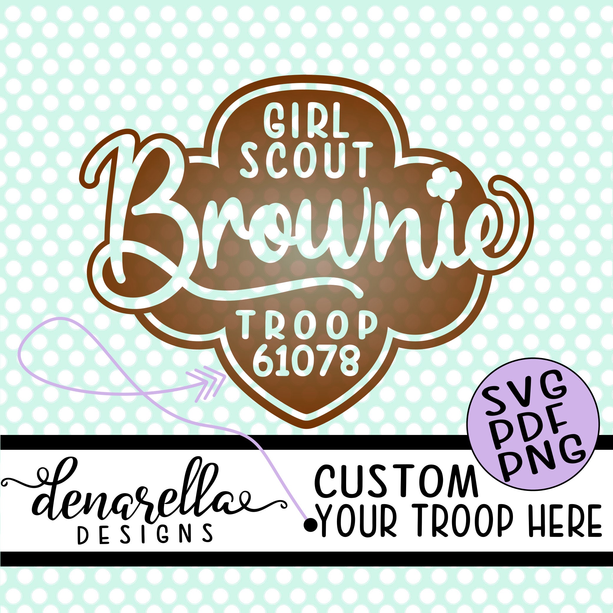 Girl Scout Brownie Logo