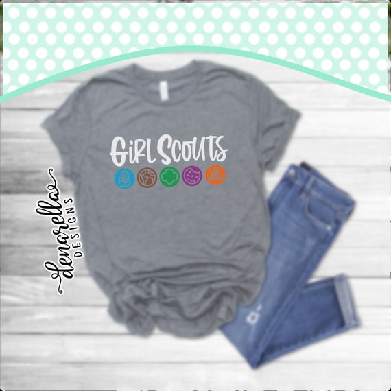 girl scout shirt designs