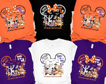 Custom Disney Halloween Group Shirt, Disney Family Halloween Matching Shirt, Disney Halloween 2026 Shirt, Disney World Family Matching Shirt