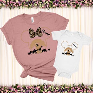 Custom Animal Kingdom Matching Shirts, Disney Animal Kingdom 2026 Shirt, Disney World Family Matching Shirt, Disney Family Safari Shirt image 2