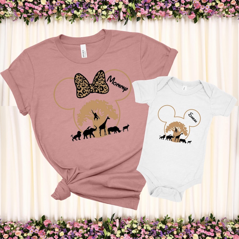 Custom Animal Kingdom Matching Shirts, Disney Animal Kingdom 2026 Shirt, Disney World Family Matching Shirt, Disney Family Safari Shirt image 2
