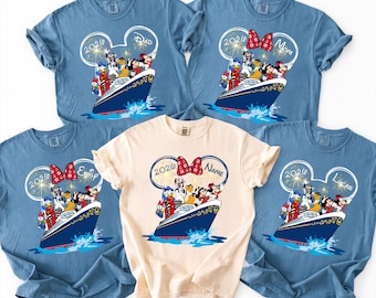 Comfort Colors Disney Cruise 2026 Shirt, Custom Disney Cruise Matching Shirt, Disney Family Matching Shirt, Personalized Disney Cruise Shirt