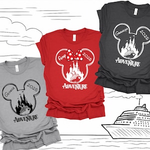 Personalisiertes Disney Cruise Shirt, benutzerdefinierte Disney Cruise Familien-Shirt, Disney Cruise Gruppen-Shirt, Cruise Familien-Shirt, Disney Cruise Wish Tee