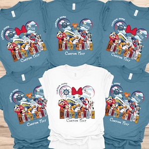 Benutzerdefinierte Disney Cruise 2025 Shirt, Disney Cruise Familie Passende Shirt, Disney Cruise Gruppe Shirt, Disney Cruise Shirt, Cruise Familie Shirt