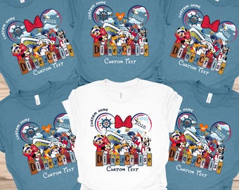 Custom Disney Cruise 2025 Shirt , Disney Cruise Family Matching Shirt, Disney Cruise Group Shirt, Disney Cruise Shirt, Cruise Family Shirt