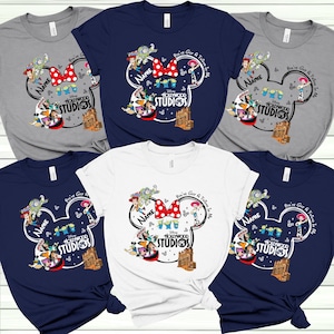 Camiseta Disney Hollywood Studios 2025, Camiseta Disney Familiar a Juego, Camisetas Personalizadas de Hollywood Studios, Camisetas Grupales de Disney Hollywood Studios