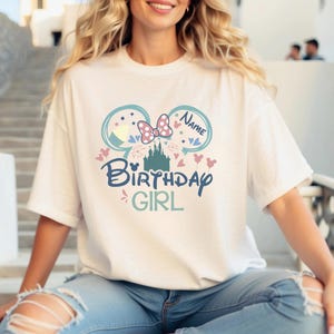Disney Birthday 2025 Shirt, Disney Birthday Matching Shirt, Custom Disney Matching Shirts, Disney Birthday Group Shirts , Disneyland Shirt