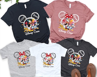 Custom Disney Family Vacation Shirt, Personalized Disney Crew 2025 Shirts, Custom Name 2025 Disney Tees, Custom Disneyland Family Trip Shirt