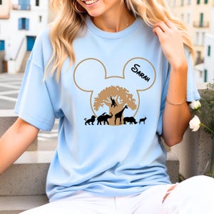 Custom Animal Kingdom Matching Shirts, Disney Animal Kingdom 2026 Shirt, Disney World Family Matching Shirt, Disney Family Safari Shirt image 4